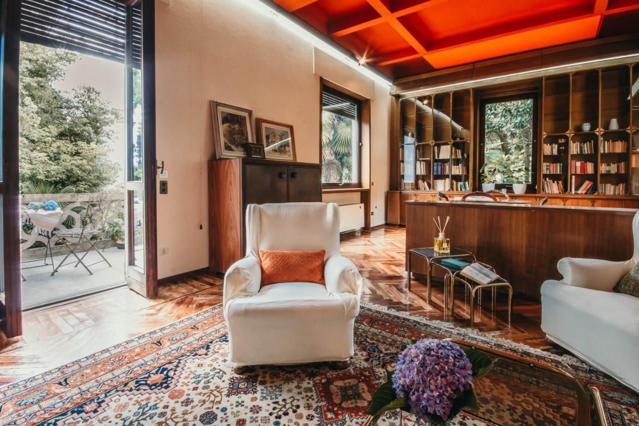 Library Apartment - Villa Candela Stresa Exterior photo